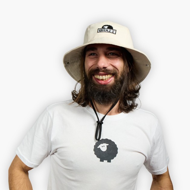 Recycled Cotton Safari BrazzCap