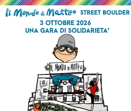Il Mondo di Matteo Street Boulder 3 ottobre 2026