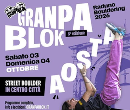 Granpablok 3-4 ottobre 2026