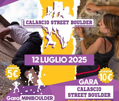 Calascio Street Boulder 12 Luglio 2025
