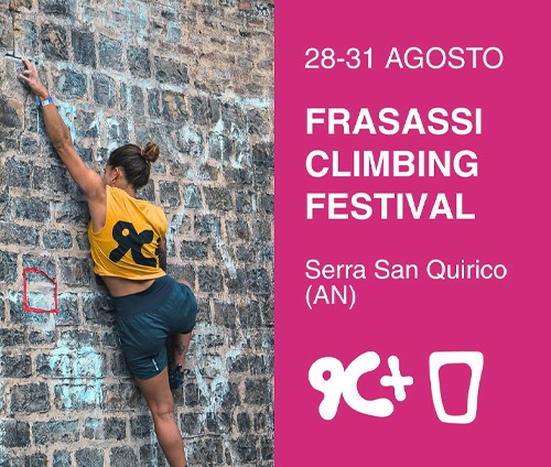 Frasassi Climbing Festival 29-30 Agosto 2025