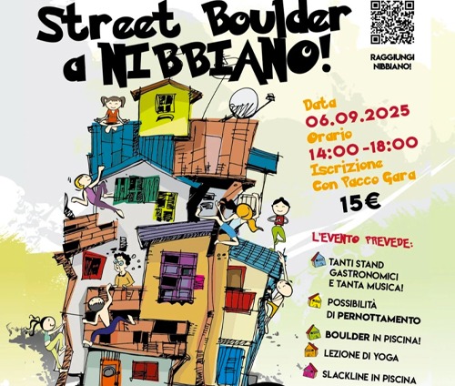 Nibbiano Street Boulder 6 Settembre 2025