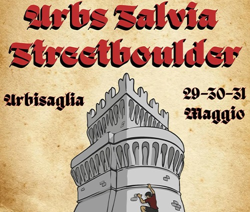 Urbs Salvia Street Boulder 30-31 Maggio 2026