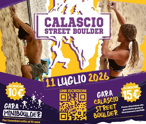 Calascio Street Boulder 11 Luglio 2026