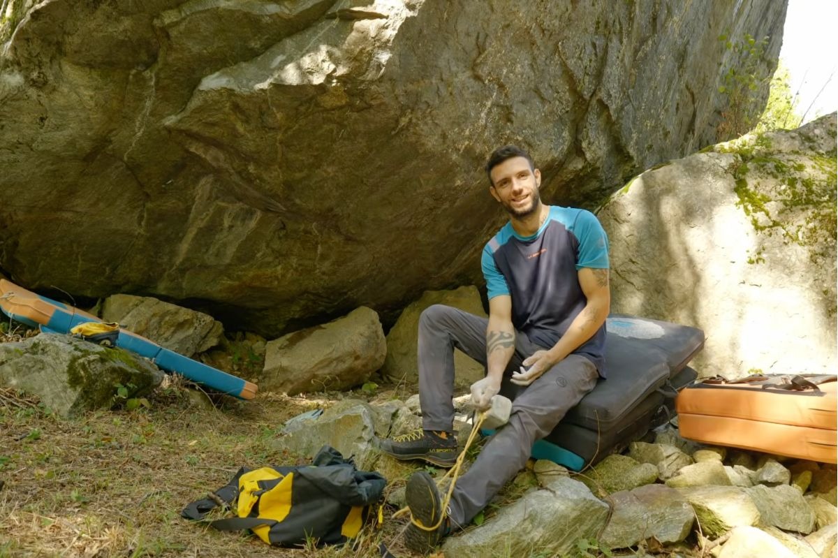 "God's Mushroom" | Alessandro Palma (supported by Elias Iagnemma) | 8A