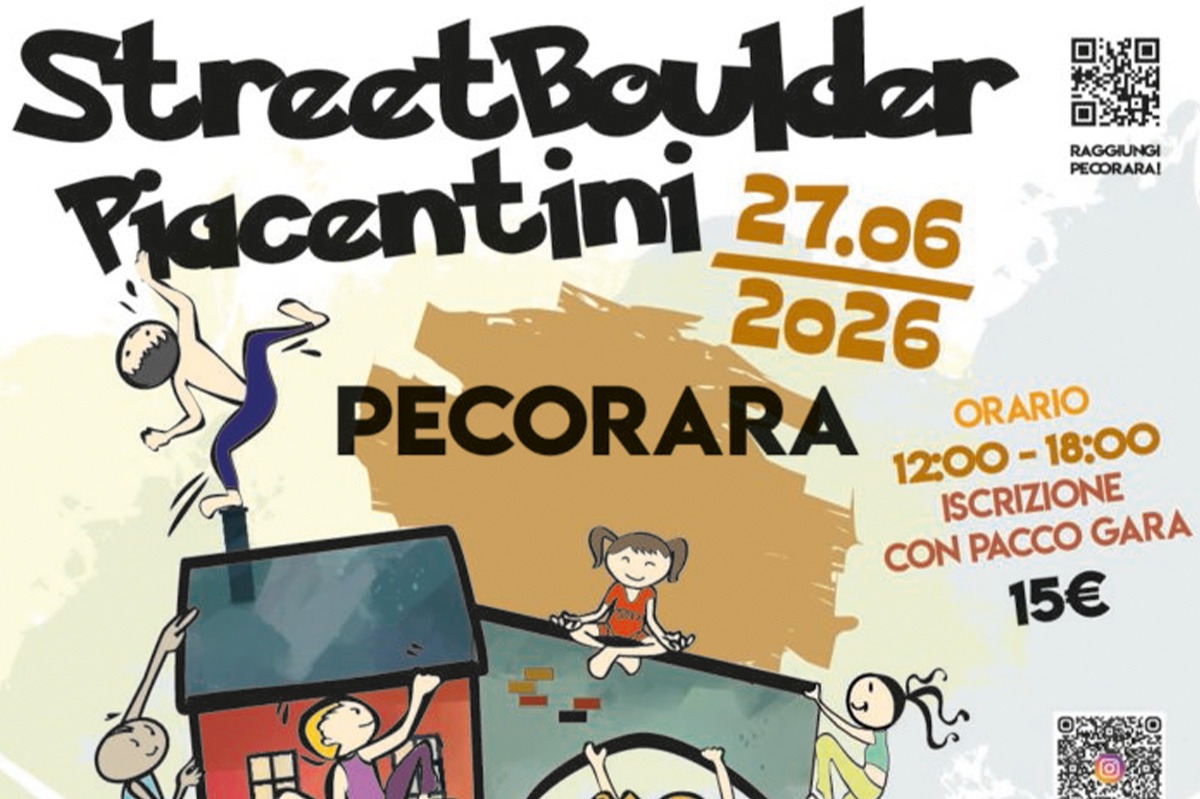 Nibbiano Street Boulder 27 Giugno 2026